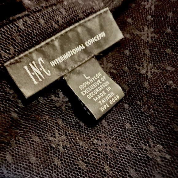 Lace Ruffled Top by INC - Picture 5 of 6